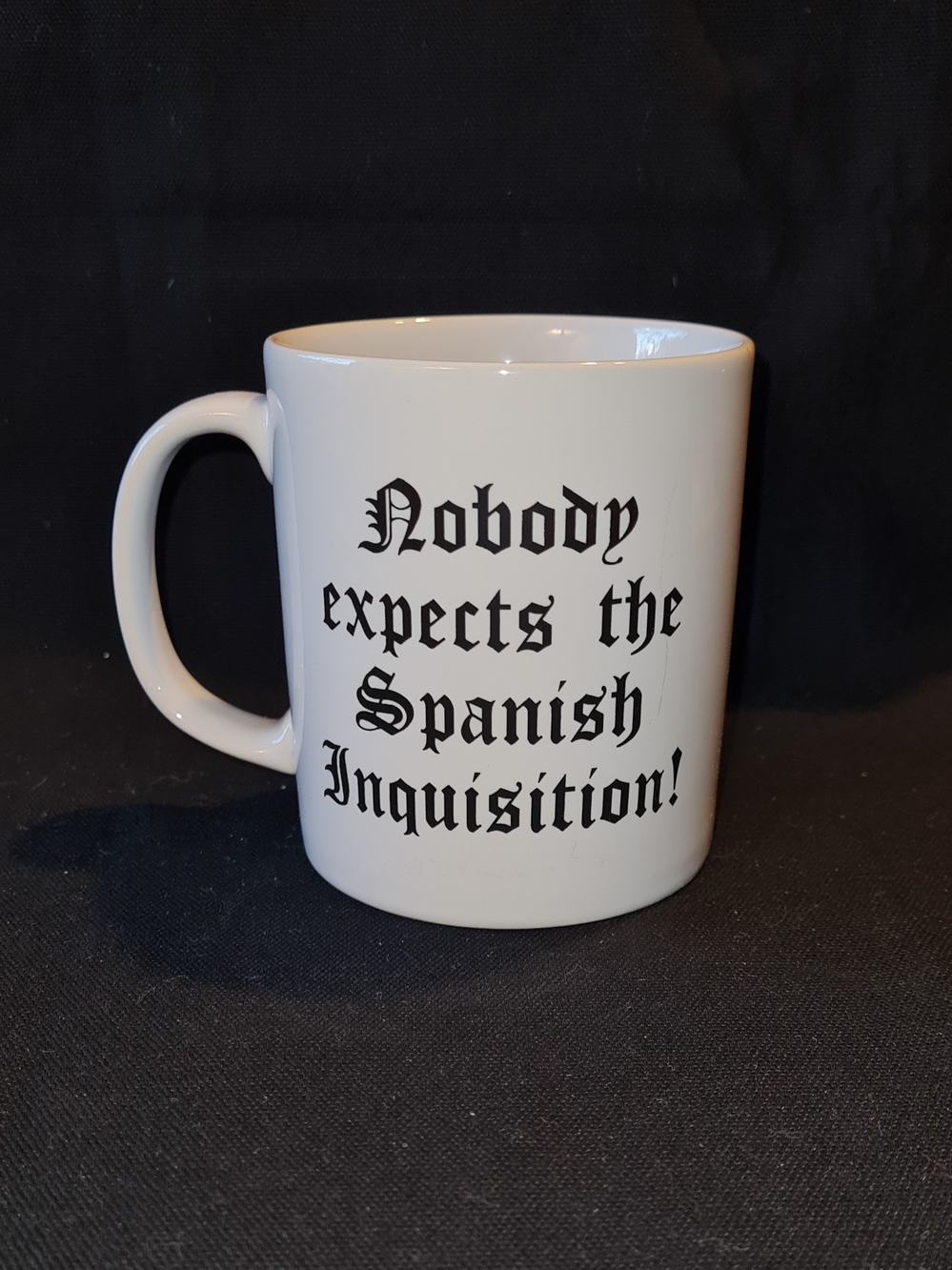 Ceramic Mug with Monty Python Quotes